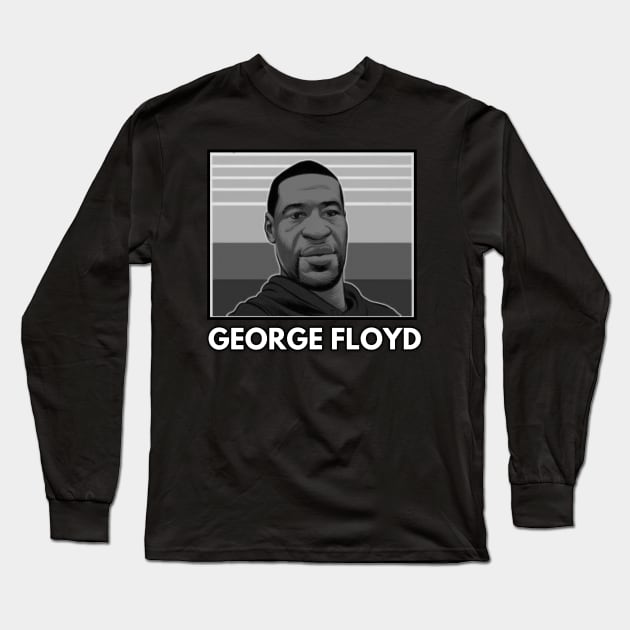 George Floyd I Can't Breathe. Long Sleeve T-Shirt by MN-STORE